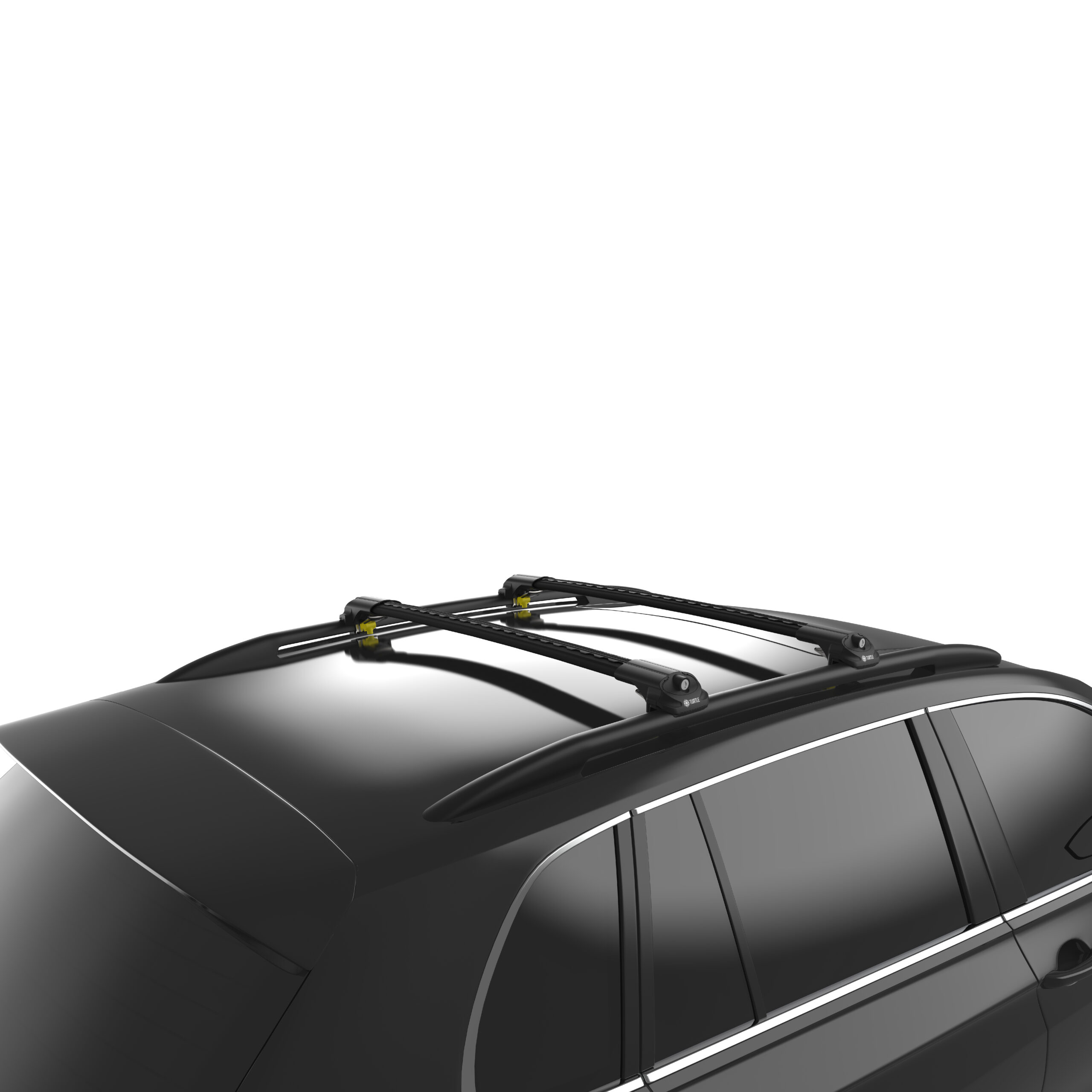 Střešní nosič příčníky Jeep Renegade 2015-2024, černé tyče