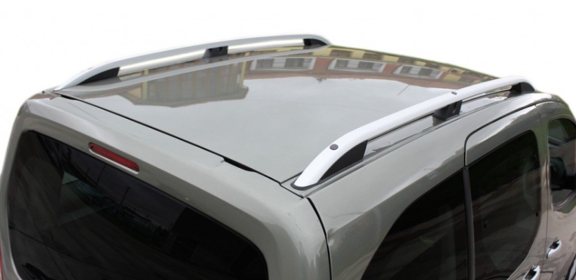 Turtle Crown podélníky na Ford Transit Custom L1 2024-2025 fixní body, černé