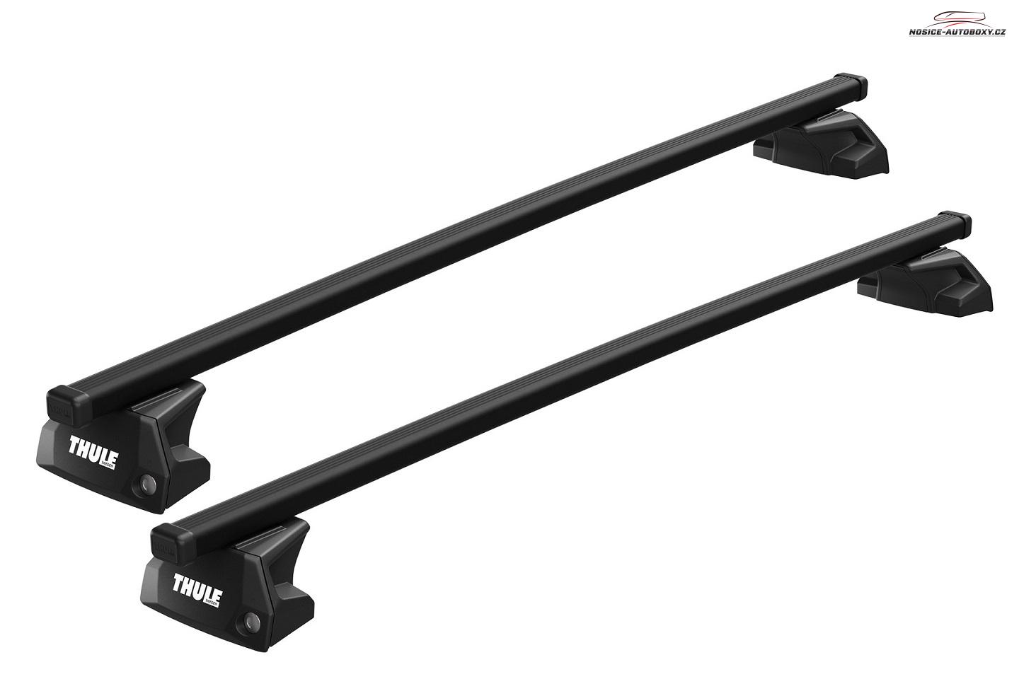 Příčníky Thule Mazda CX-80 2024-2026 integrované podélníky, SquareBar Evo 