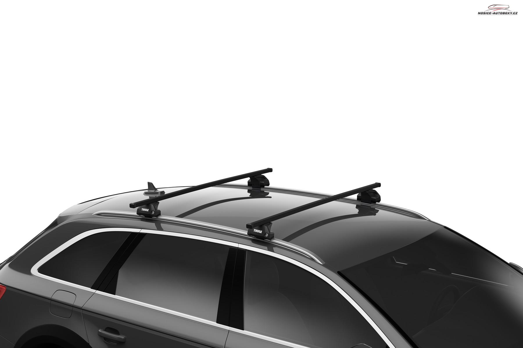 Příčníky Thule BMW iX1 U11 2022-2025 integrované podélníky, SquareBar Evo