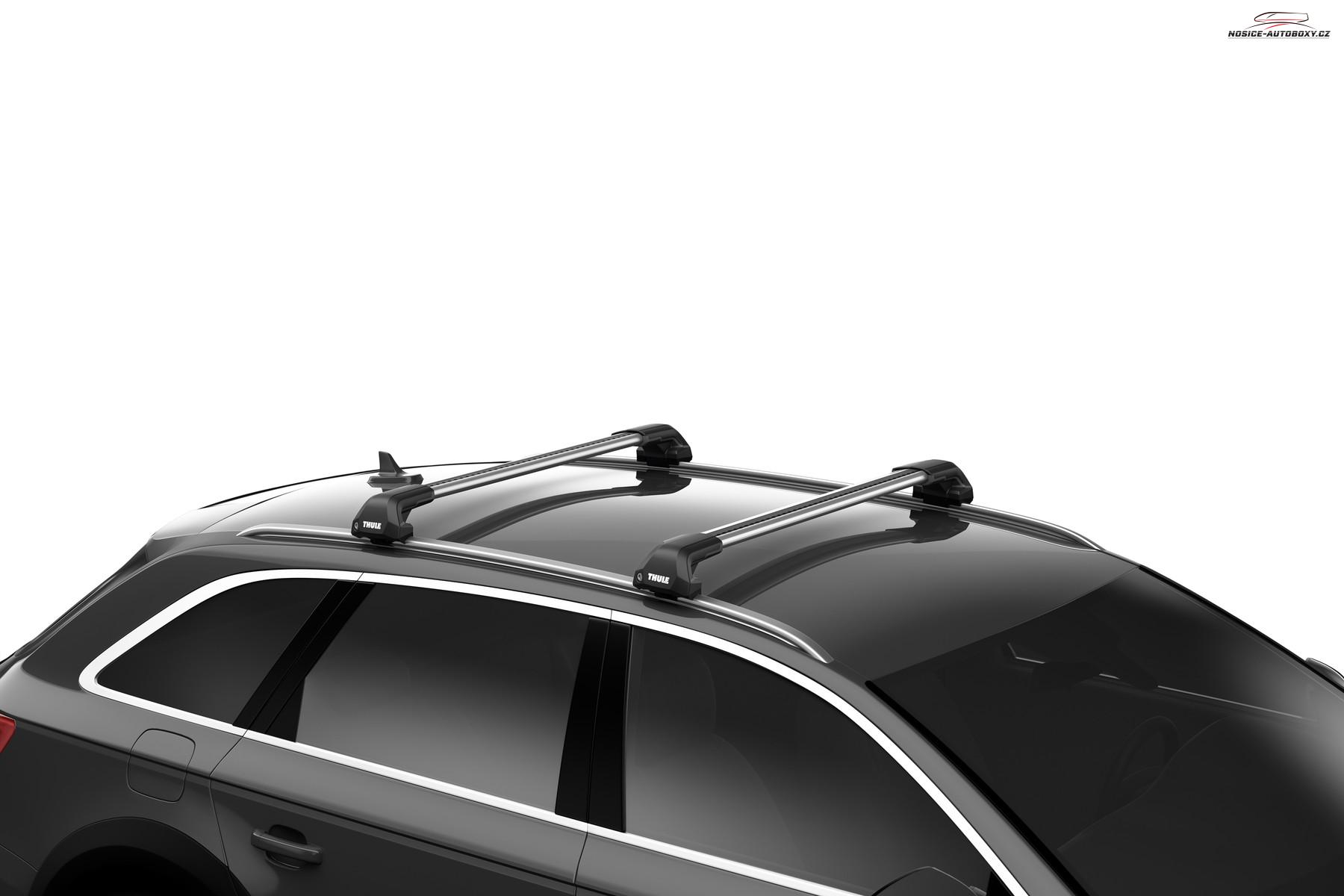 Příčníky Thule Škoda Elroq 2025-2026 integrované podélníky, Edge silver