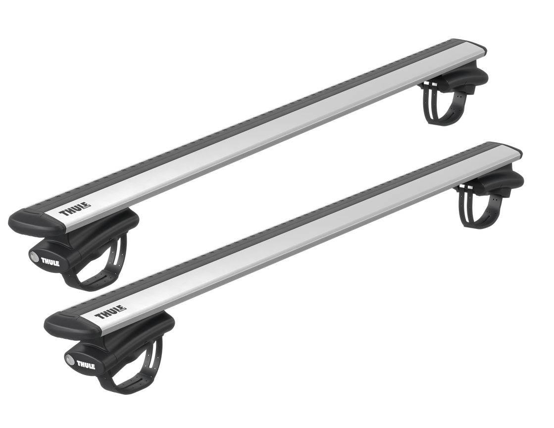 Příčníky Thule Renault Kangoo 2022-2027 s podélníky, WingBar Evo silver