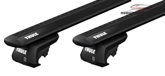Příčníky Thule Volkswagen Touareg II 2010-2018 s podélníky, WingBar černé