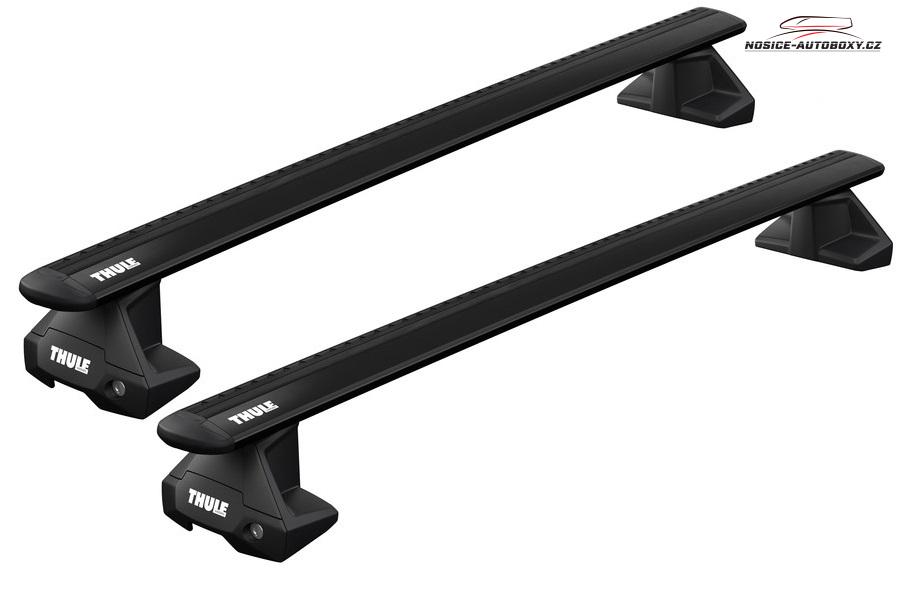 Příčníky Thule Seat Ibiza hatchback 2017-2024, Evo WingBar černé