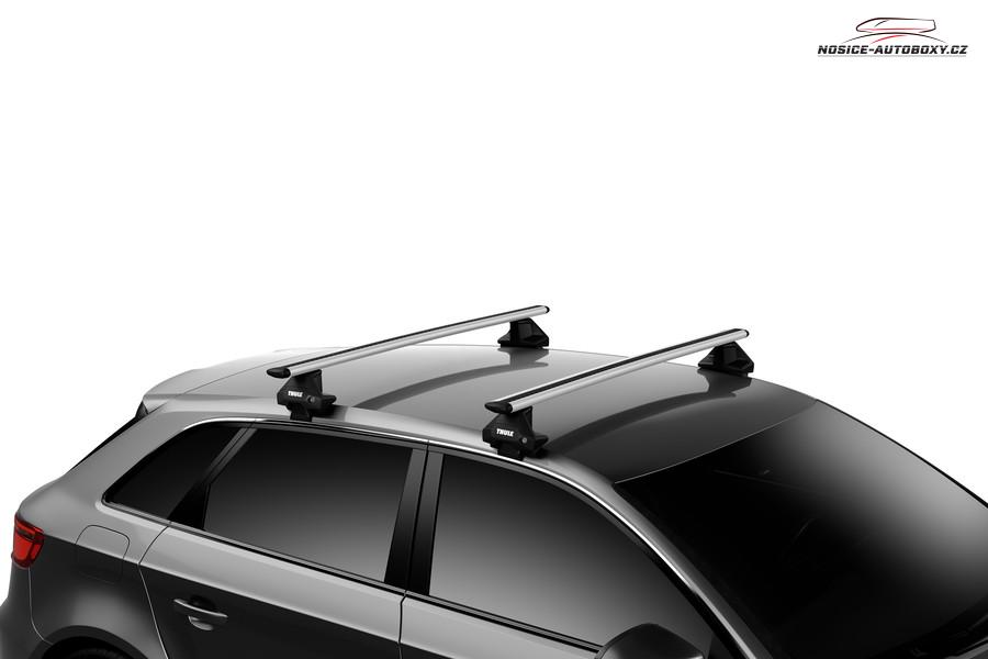 Příčníky Thule Peugeot 308 hatchback 2014-2021 holá střecha, WingBar stříbrné