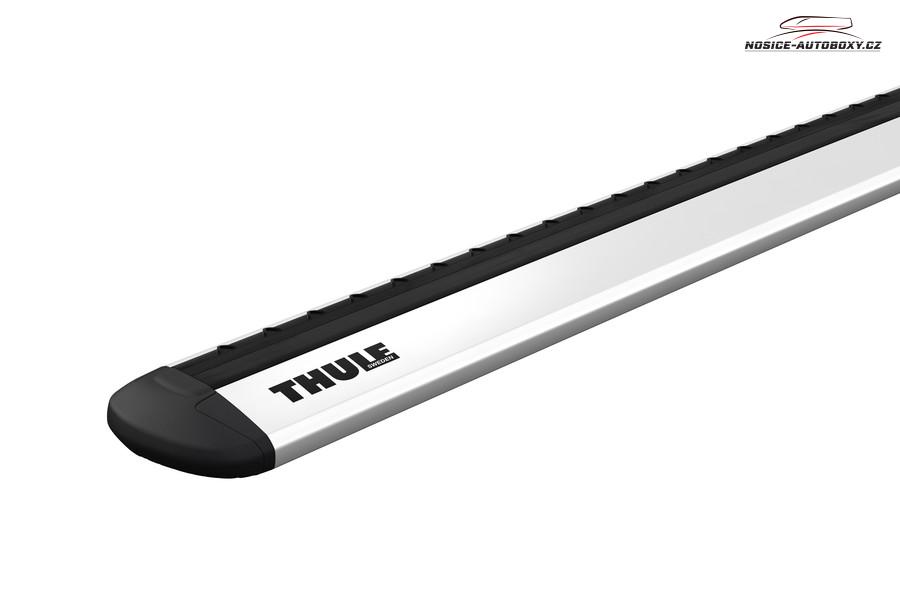 Příčníky Thule Renault Koleos s podélníky 2008-2016, Wingbar Evo stříbrné