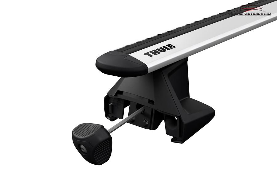 Příčníky Thule Nissan Qashqai J12 2021-2024 holá střecha, Wingbar Evo černé