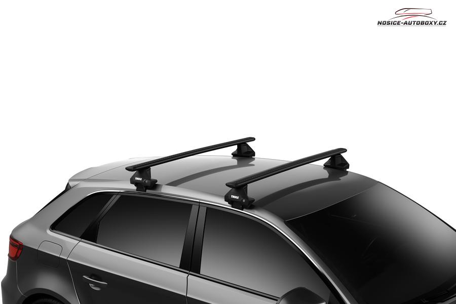 Příčníky Thule Nissan Qashqai J12 2021-2024 holá střecha, Wingbar Evo černé
