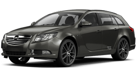 Příčníky Hakr Opel Insignia A kombi 2008-2017 integrované podélníky, alu silver