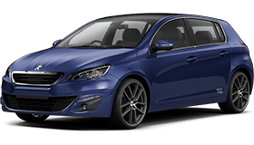 Příčníky Thule Peugeot 308 hatchback 2014-2021, SquareBar