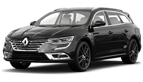Příčníky Turtle Renault Talisman Grandtour 2016-2022, stříbrné tyče