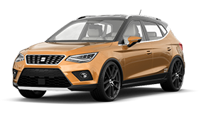 Příčníky Hakr Seat Arona 2017-2025 s podélníky, alu silver