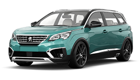 Příčníky Hakr Peugeot 5008 2017-2024 integrované podélníky, alu silver