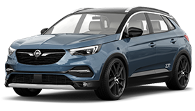Příčníky Hakr Opel Grandland X 2017-2024 integrované podélníky, alu silver