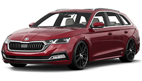 Příčníky Envio Škoda Octavia IV combi 2020-2026 integrované podélníky, WindBar silver