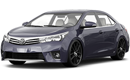 Příčníky Thule Toyota Corolla E170 sedan 2014-2018, Evo SquareBar
