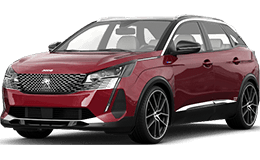 Příčníky Hakr Peugeot 3008 2017-2023 integrované podélníky, alu silver