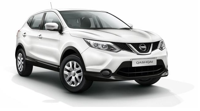 Příčníky Thule Nissan Qashqai J11 2014-2021 holá střecha, Evo SquareBar