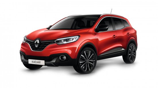Příčníky Hakr Renault Kadjar 2015-2023 integrované podélníky, alu silver