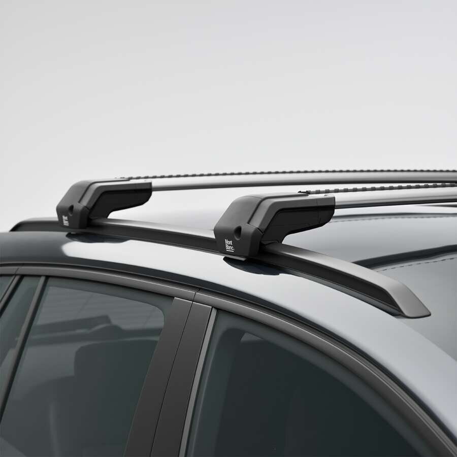 Příčníky Mont Blanc Škoda Elroq 2025-2026 integrované podélníky, Xplore silver