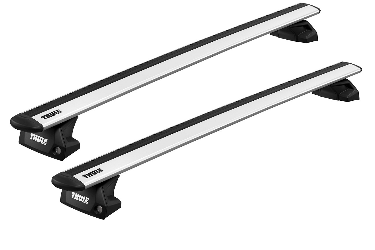 Příčníky Thule BMW iX1 U11 2022-2026 integrované podélníky, Evo WingBar stříbrné