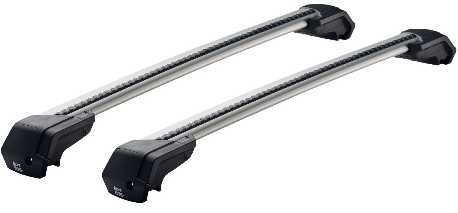 Příčníky Mont Blanc Suzuki S-Cross 2022-2026 integrované podélníky, Xplore silver