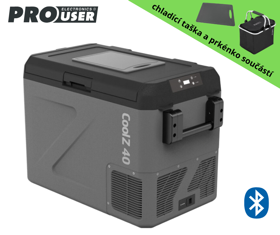 Kompresorová autolednička PRO-USER CoolZ 40, 12V/24V/230V, 40L