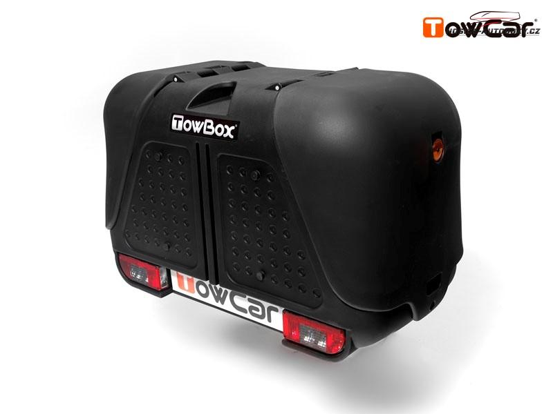 TowCar TowBox V2 černý přepravní box na tažné zařízení