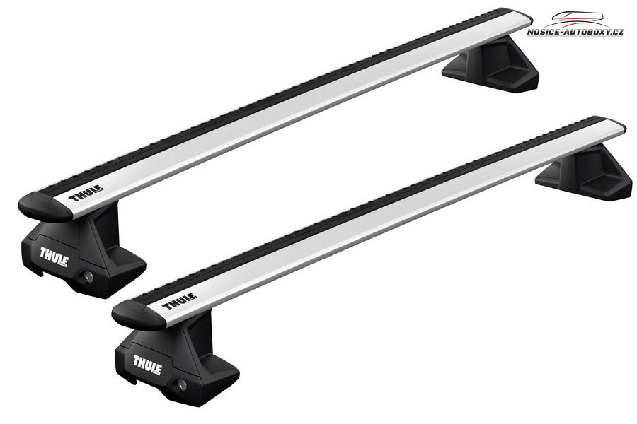 Příčníky Thule Seat Ibiza hatchback 2017-2024, Evo WingBar stříbrné