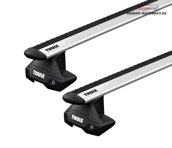 Příčníky Thule Citroen C4 hatchback 2010-2018, WingBar stříbrné