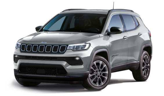 Příčníky Thule Jeep Compass 2017-2025 integrované podélníky, Wingbar černé