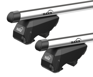 Příčníky Hakr Hyundai ix35 2010-2015 integrované podélníky, alu silver